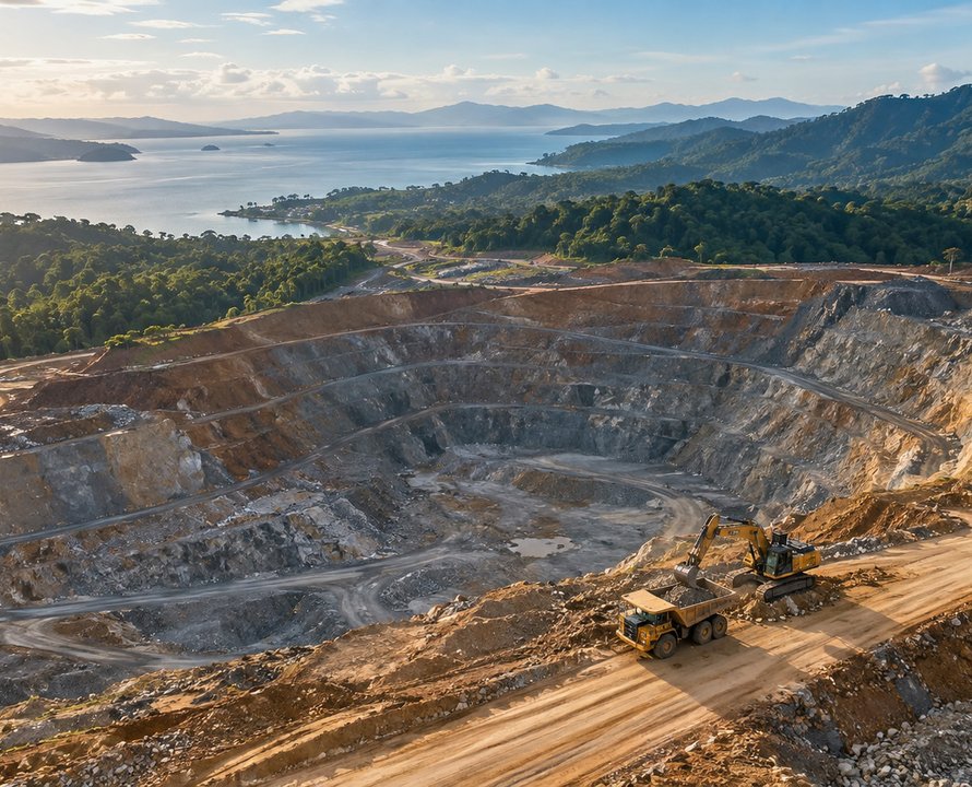 Vio Resources mining license area, Donggala