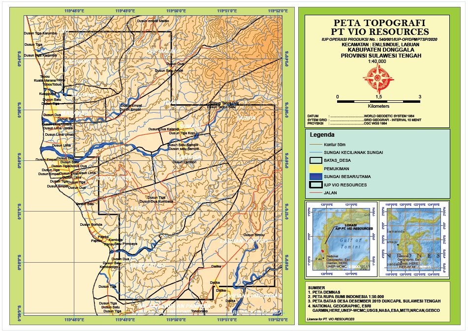 Topography Map